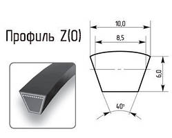 Ремінь профіль Z 1060 (Корея) супер якість