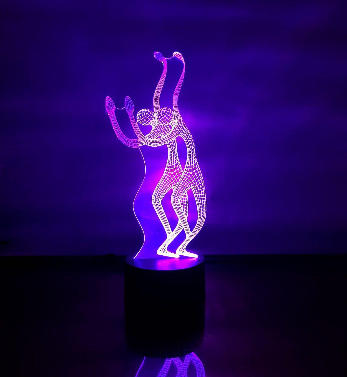 Змінна пластина для 3D-нічника "Грація" 3DTOYSLAMP, фото 1