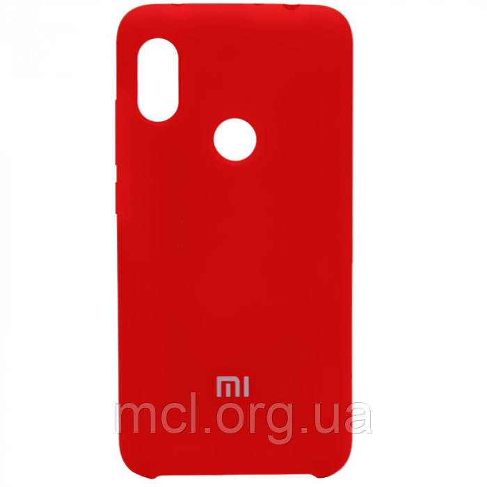 Чохол Silicone Cover для Xiaomi Redmi Note 6 Pro (Red)