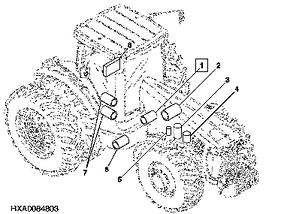 Фільтру Джон Дір для трактора 8430