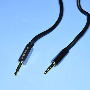 Шнур шт.jack3,5мм ст. - шт.jack3,5мм ст. Kruger&Matz 1.8м KM0313 new