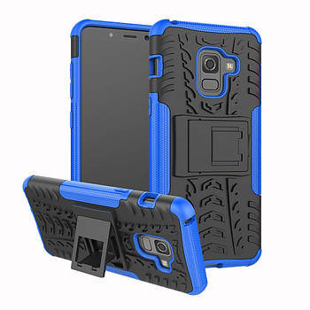 Чохол Armor Case для Samsung A730 Galaxy A8 Plus 2018 Синій