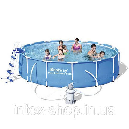 Басейн каркасний Bestway 56308 427х100см, фото 2
