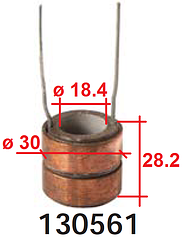 Колекторні контактні кільця якоря генератора FORD Sierra Transit Scorpio