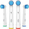 Sensitive clean EBS17 (4 штуки) насадки для зубної електричної щітки Oral-B, фото 2