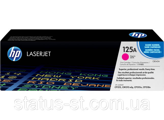 Заправка картриджа HP 125A magenta CB543A до принтера LJ CM1312, CM1312nfi, CP1210, CP1215, CP1510, фото 1