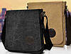 Чоловіча сумка барсетка з бавовни K015 пісочна, фото 2