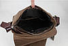 Чоловіча сумка барсетка з бавовни K015 пісочна, фото 6