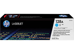 Заправка картриджа HP 128A Cyan CE321A до принтера LaserJet Pro CP1525n, CP1525nw, CM1415fn, CM1415fnw