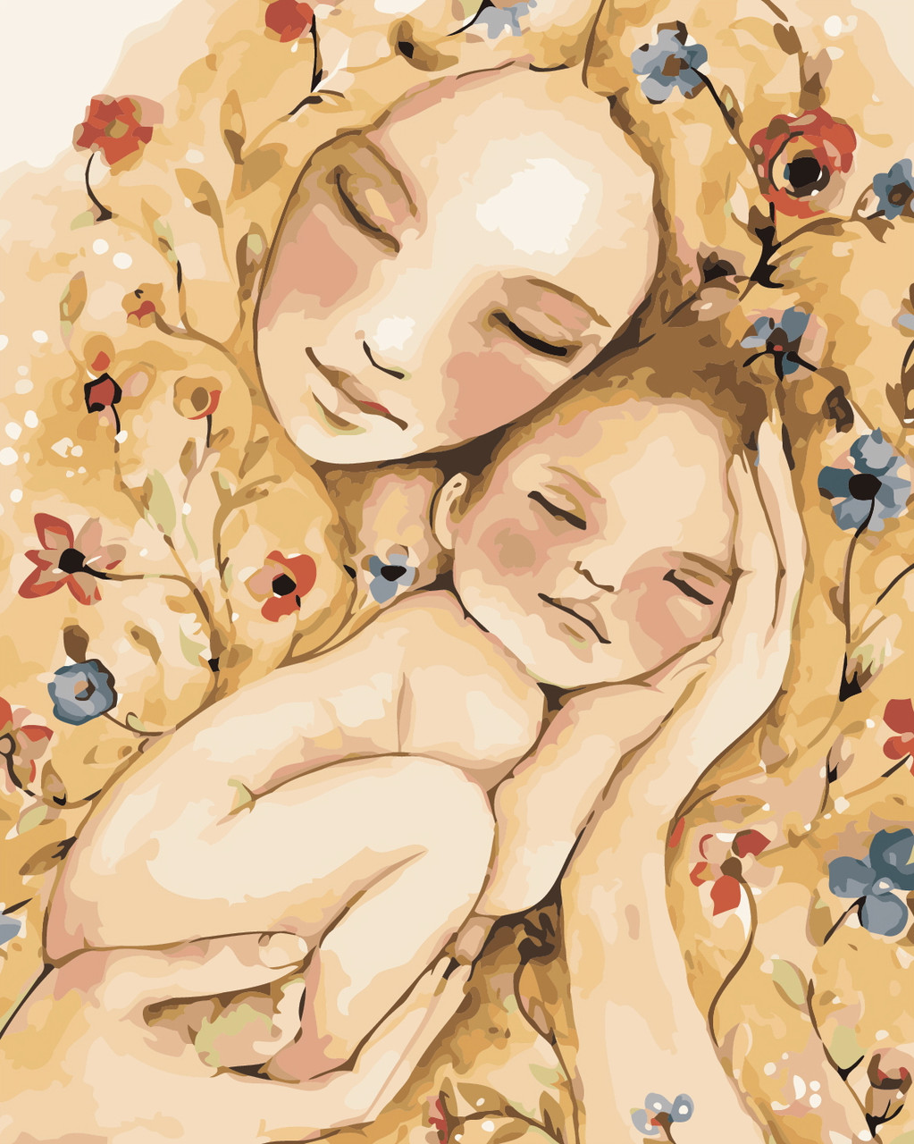 Художній творчий набір, картина за номерами Мамине щастя, 40x50 см, «Art Story» (AS0450)