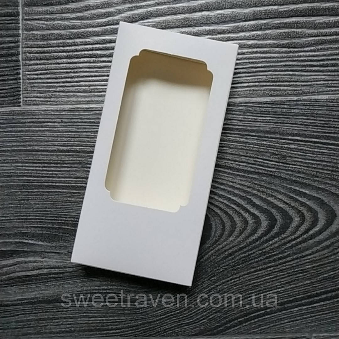 Коробка для шоколадки (160*80*17 мм) Біла