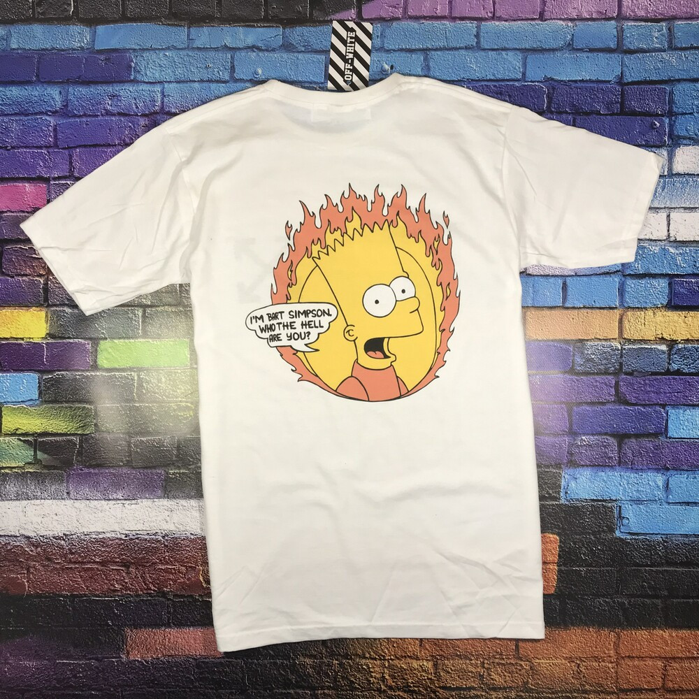 Мега Футболка OFF WHITE Simpson • NEW 2019 XS