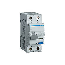 Дифавтомат HAGER АDA940D, 40A, 30mA, B, тип А, 6КА.