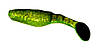 Силікон Wizard Predator 6см Glitter Black/Green/Black Tail, фото 3