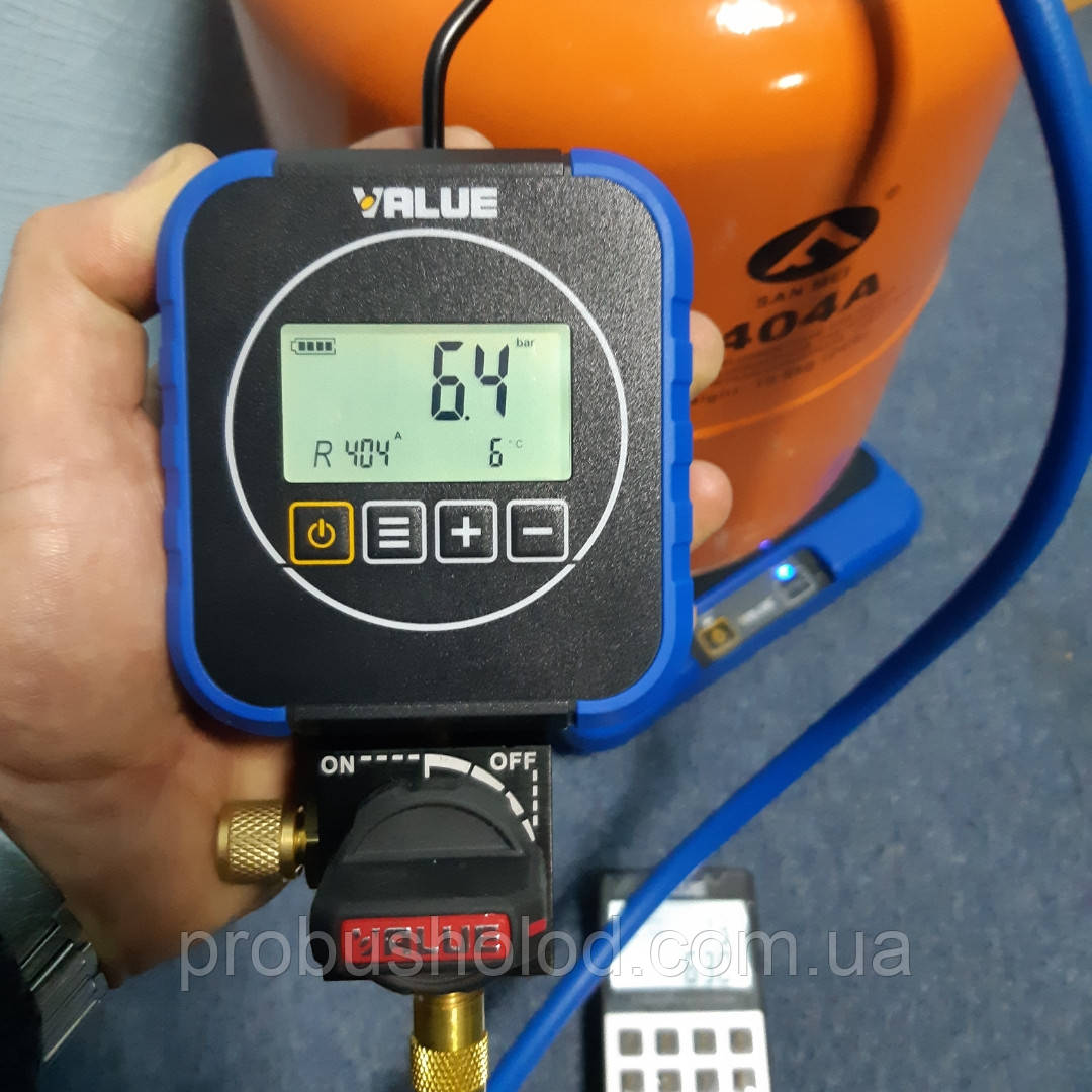 Цифровой манометрический коллектор VALUE для измерения давления и давления вакуума - фото 1 - id-p863144005