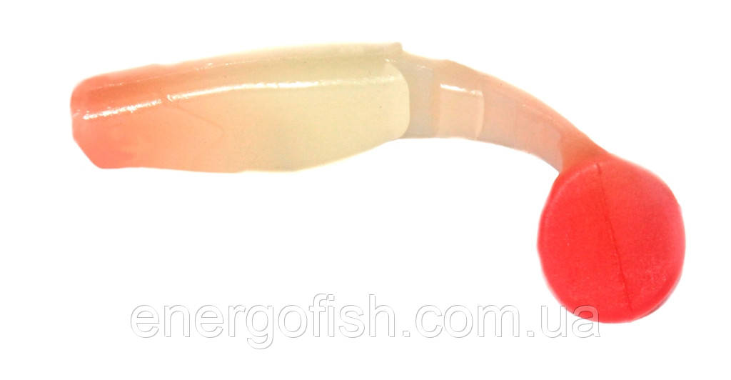 Силікон Wizard Predator 7 см Fluo/Red Head-Tail