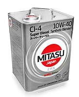 Масло моторне MITASU SUPER DIESEL CI-4 10W-40 Synthetic Blended 4 літри