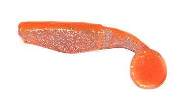Силікон Wizard Predator 6см Glitter Orange/ Clear/Orange Tail