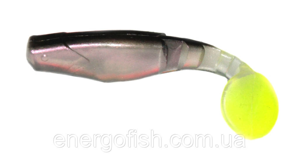 Силікон Wizard Predator 6см Black/Green/Clear/Lemon Tail