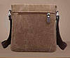 Чоловіча сумка барсетка з бавовни K020 пісочна, фото 7