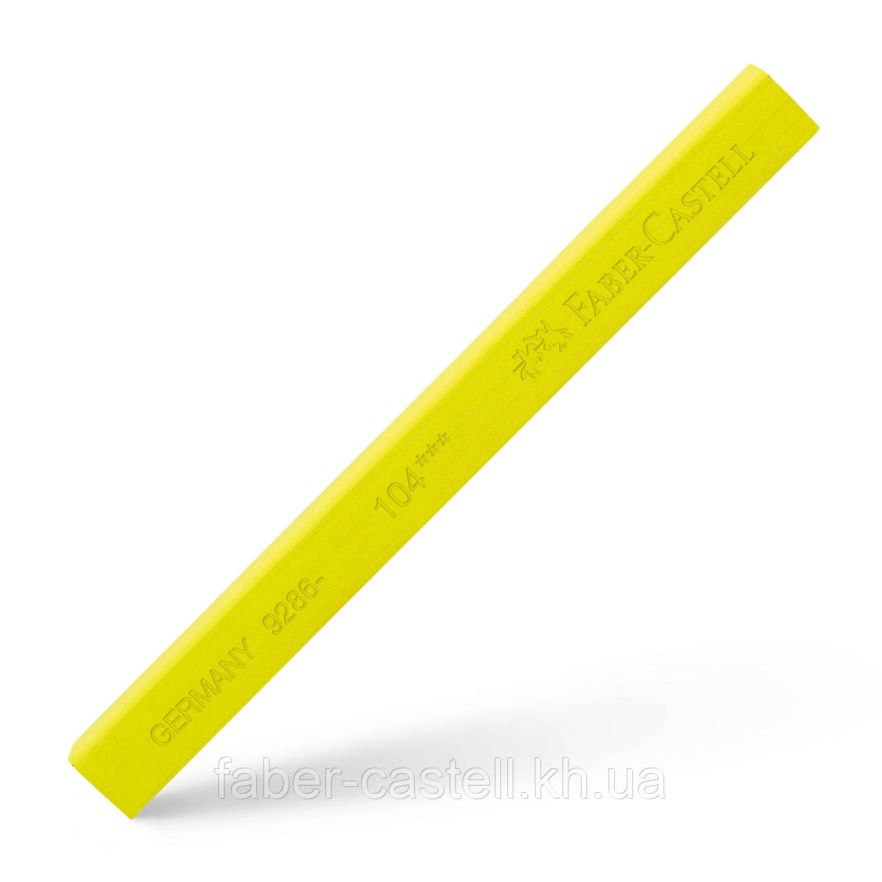 Пастель суха / крейда Faber-Castell POLYCHROMOS колір лимонний №104 (light yellow lemon), 128604