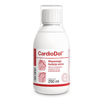 Сироп для підтримки роботи серця в кішок і собак Dolfos CardioDol 250 мл