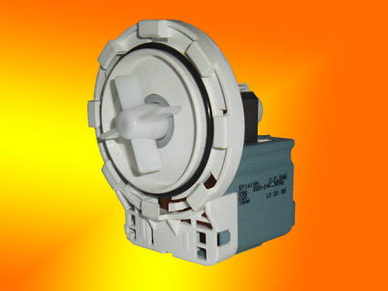 Насос зливний GRE Ardo 651065248, Whirlpool C00424614 на 8 клямок, клеми ззаду, суміщені