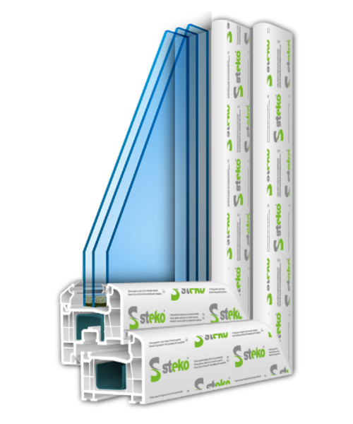 Металопластикові вікна Steko S 500