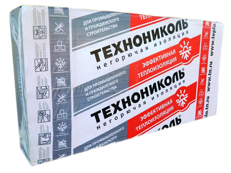 Утеплювач Техноніколь ТЕХНОРУФ В 60 (180 кг/м2) 50 мм 100мм