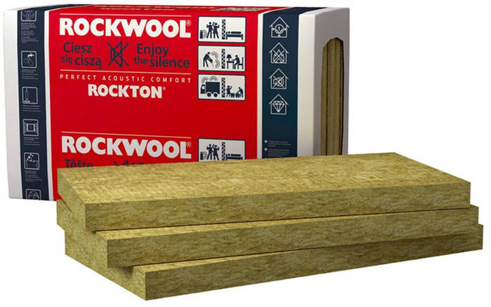 Купить Утеплитель Rockwool Rockton Super 50мм (7.32м2), цена 229 ...