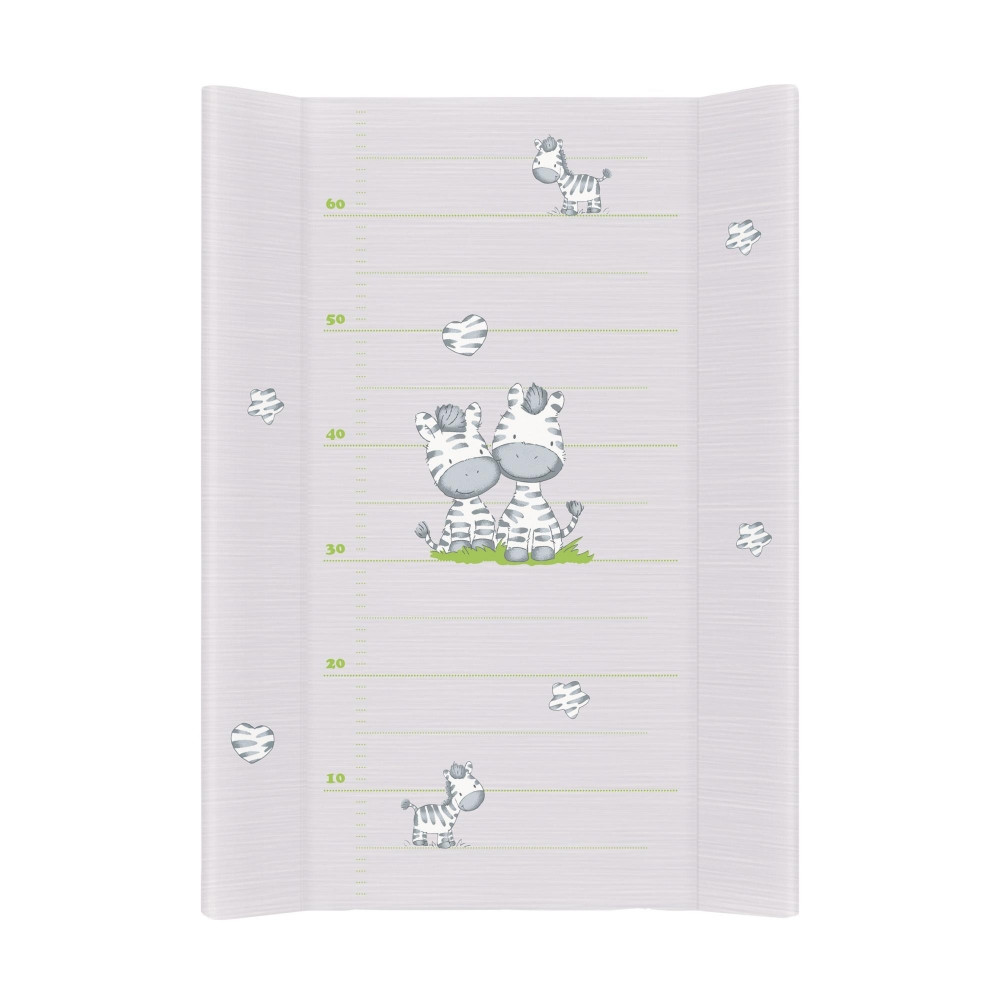 Сповивальна дошка Cebababy 50x70 Basic line W-200-002-260, Зебра сіра, сірий, фото 1