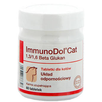 Імуностимулятор для кішок Dolfos Immunodol Cat 60 таблеток