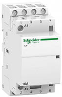 Модульный контактор Schneider Electric Acti9 16A 3НО 230V A9C20812