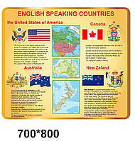 Стіни для кабінету англійської мови