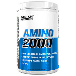 Амінокислоти EVLution Nutrition Amino 2000 480 таб.