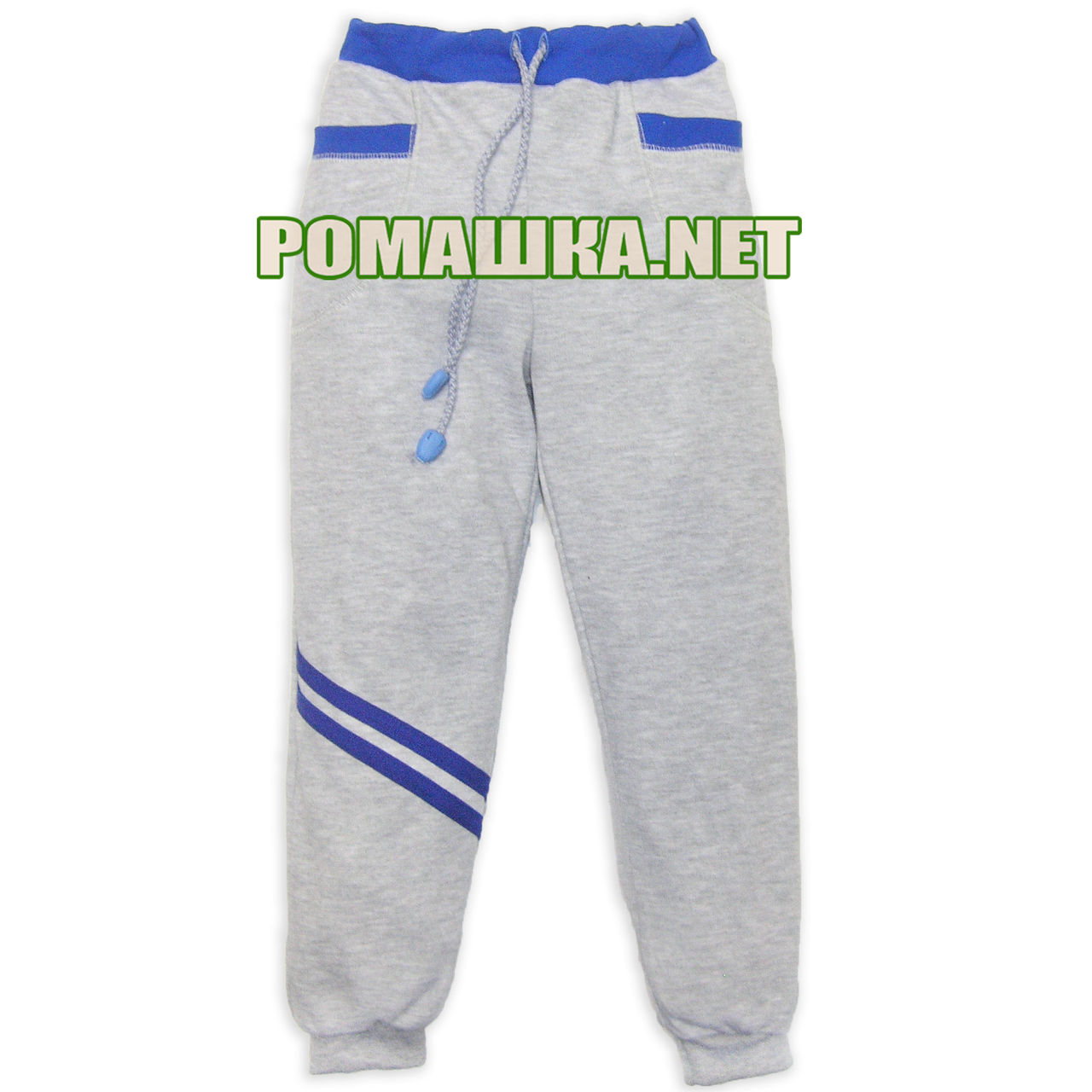 Дитячі спортивні штани для хлопчика р. 116-122 тонкі тканина ІНТЕРЛОК ТМ Авекс 3287 Сірий А 122
