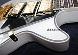 Електрогітара Gibson Les Paul Custom 3 Pickup Bigsby White, фото 3