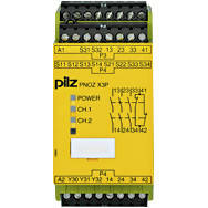  777310 Реле безпеки PILZ PNOZ X3P 24VDC 24VAC 3n/o 1n/c 1so