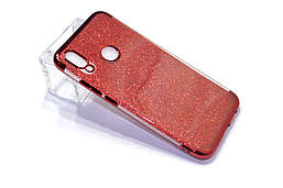Чехол для Huawei P20 Lite "Блестки Red"