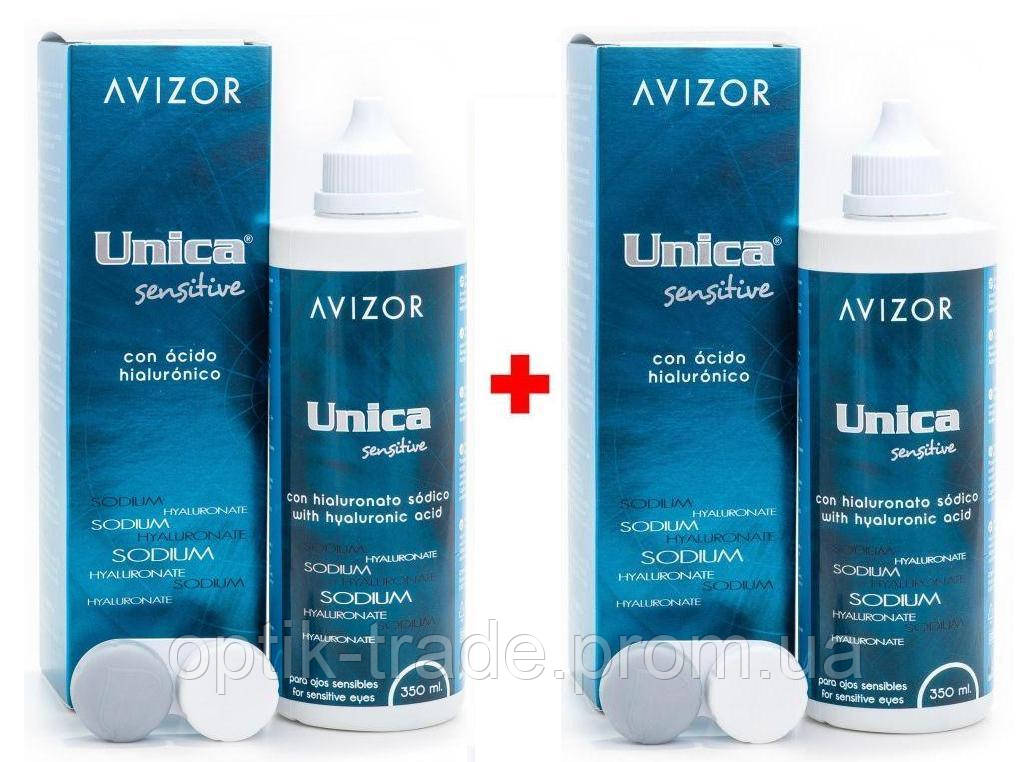 Раствор Avizor Unica Sensitive 350+350 мл - фото 1 - id-p281630052