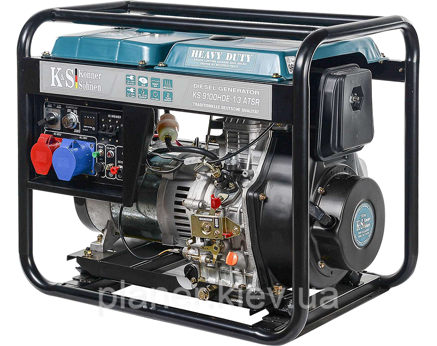 Дизельний генератор Könner & Söhnen KS 9100HDE-1/3 ATSR, фото 1