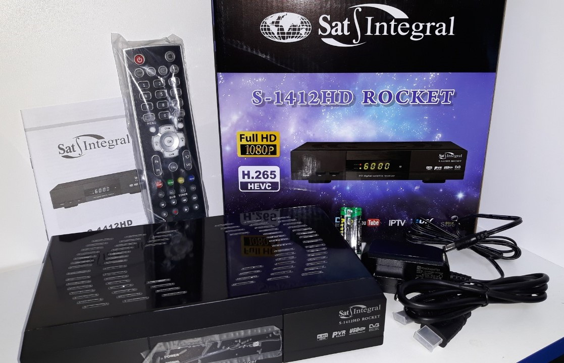 Sat-Integral S-1412 HD ROCKET (слуговий ресивер HD), фото 1