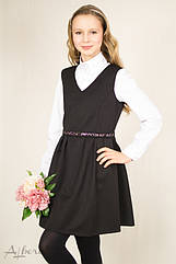 Шкільний сарафан для дівчинки 1039 ТМ Albero. Розміри 134, 146