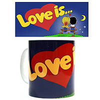 Чашка LOVE IS...