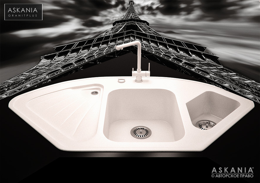 Уцінена мийка для кухні «DELTA» RV, ВСЕ ЦВІТА, фото 1