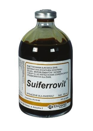 Суіферрит (Suiferrovit) вітаміни длячів 100 мл