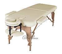 Складной массажный стол MIA двухсекционный деревянный, Массажный стол MIA, ART OF CHOICE