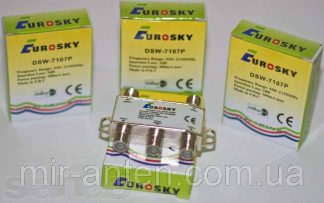 DiSEqC 4х1 Eurosky DSW-7107P - фото 1 - id-p77140547