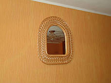 Дзеркало "Арка" у плетеній рамі з лози №3, фото 3