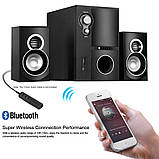 AUX Bluetooth+MP3 microSD приймач,адаптер (СТЕРЕО гарнітура, навушники, ГУЧНИЙ ЗВ'ЯЗОК) блютуз, фото 4